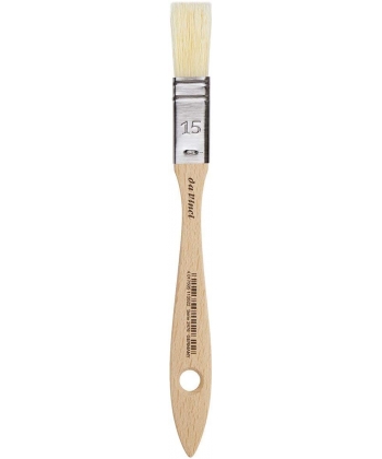 Davinci Mottler Chinese Bristles Plainwood Handles 2476 . Size 15