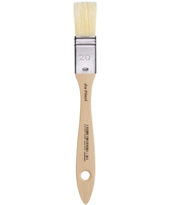 Davinci Mottler Chinese Bristles Plainwood Handles 2476 . Size 20
