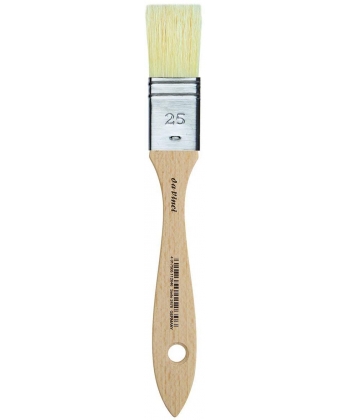 Davinci Mottler Chinese Bristles Plainwood Handles 2476 . Size 25