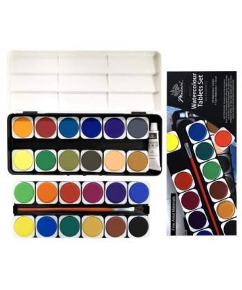 Watercolor Paint Phoenix 24/Pack 30X4Mm P2430Wts