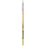 Davinci Brush Flat White Bristle 129 . Size 4