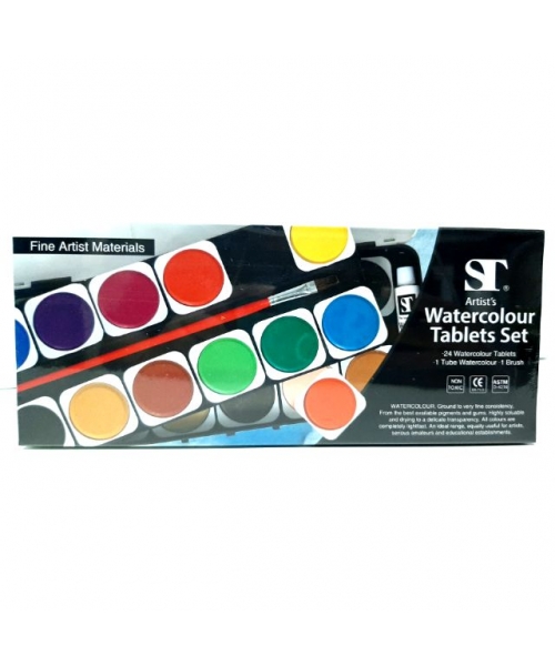  PHOENIX Watercolor Canvases For Painting - 12 Pack