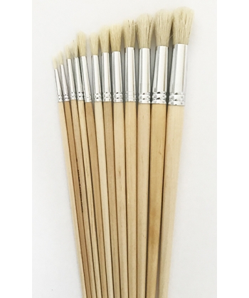 Brush Colour Magus Round Bristle Hair 12/Pack 582