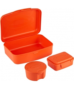 Lunch Box Mintra 3Pcs Round(1.4L+150Ml) Square 150Ml 400010599
