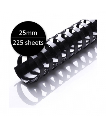 Binding Ring Mintra 25Mm Black 01121