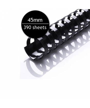 Binding Ring Mintra 45Mm 50/Pack Black 01161