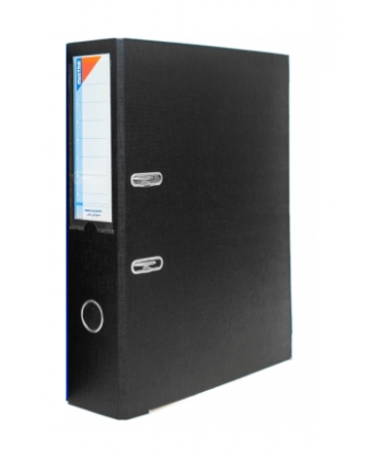 Box File Mintra Pp Fc 80Mm Mech Black 31494