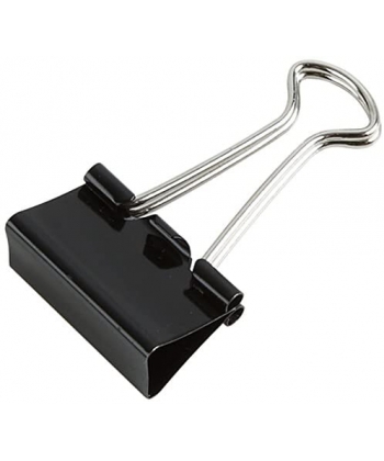 Binder Clip Comix 19Mm 12/Pack Black B3609