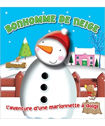 Des Marionnettes A Doigts De Noel-Bonhomme De Neige