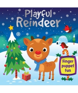 Finger Puppet Fun Playful Reindeer