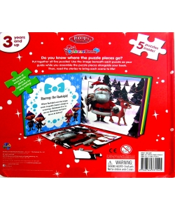 My First Puzzle Book Rudolph Red Nose Reindeer