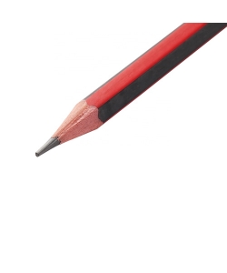 Pencil Comix Hb 12/Pack W/Eraser Assorted Mp2022