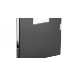 Storage Box Comix Pp A4 75Mm Black Hc-75