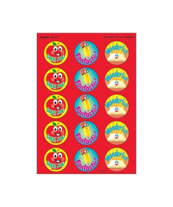 Sticker Trend Stinky,60 stickers per pack, T83409 Large Amazing Apples/Apple