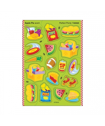 Sticker Trend Stinky-68 stickers per pack- T83025 Mixed Perfect Picnic/Apple Pie
