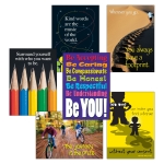 Poster Trend Thinky Positively Set,6 posters per pack, Ta-67909