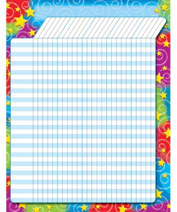 Incentive Chart Trend T73355 Large Stars N Swirls