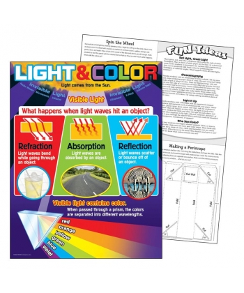 Learning Charts Trend Light And Color T-38296