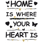 Sticker Herma Window Decoration Home Is 15127