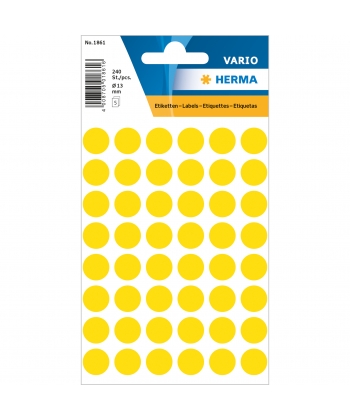 Label Herma Multi-Purpose Small Pack Dots 13Mm