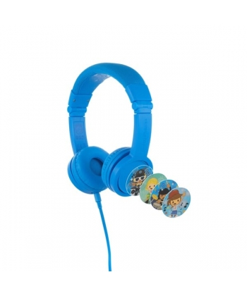 Headphone Buddyphones Explore With Mic Cool Blue Bp-Explorep-Blue