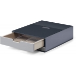 Desk Organizer Durable Coffee Point 2 Drawers Charcoal 3383-58