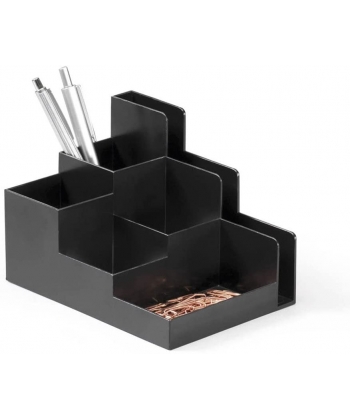 Desk Organizer Durable Optimo 5 Compartments Charcoal 1701588058