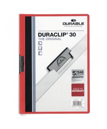 File W/Clip Durable Pp A4 Duraclip 2200