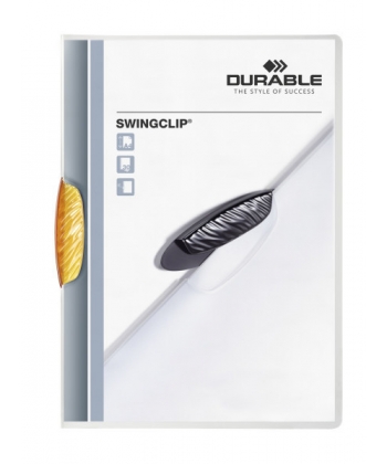 File W/Clip Durable Pp A4 Swingclip 2260