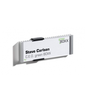 Sign Holder Durable Wall Info Sign Door Plates 149X52.5Mm Aluminium 4800-23