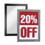 Sign Holder Durable Wall Magaframe A5 2/Pack 4871