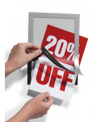 Sign Holder Durable Wall Magaframe A5 2/Pack 4871
