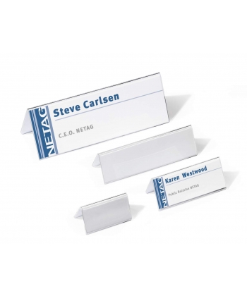 Sign Holder Durable Desktop 61/122X150Mm Acrylic 8033-19