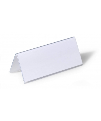 Sign Holder Durable Desktop 61/122X150Mm Transparent 8050-19