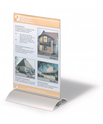 Sign Holder Durable Desktop A5 Presenter 8588-19