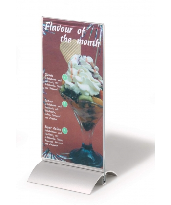 Sign Holder Durable Desktop 1/3 A4 Presenter 8587-19