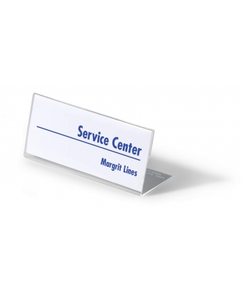 Sign Holder Durable Desktop 61/150Mm Acryli C 8054-19
