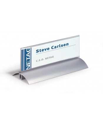 Sign Holder Durable Desktop De Luxe 61X210Mm 1Pc 8202-19