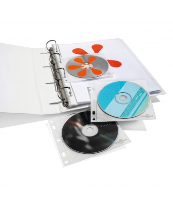 Cd Sleeve Durable Punched With Protective Lining 5239-19