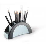 Pen Holder Durable Vegas Designed 5 Compartments Black 7720-01