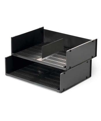 Letter Tray Durable A3 Landscape Optimo Charcoal 1700786058