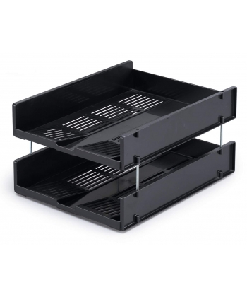 Letter Tray Durable A4 Optimo Charcoal 1700784058