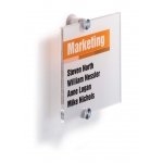 Sign Holder Durable Wall Crystal Sign 148X148Mm Acrylic 4822-19