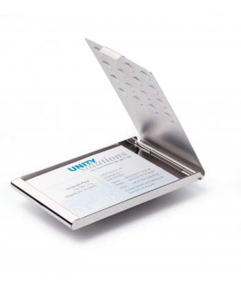 Card Case Durable 20 Cards Chrome 2440-23