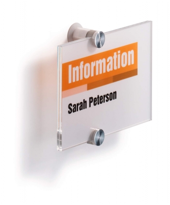 Sign Holder Durable Wall Crystal Sign 148X105Mm Acrylic 4821-19