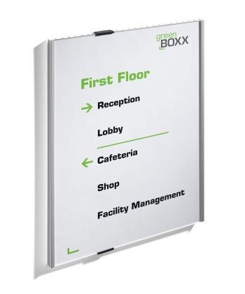 Sign Holder Durable Wall Info Sign Door Plates 297X420Mm Aluminium 4808-23