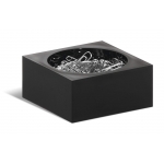 Paper Clip Holder Durable Cubo Black 7723-01