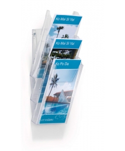 Combibox Durable A6 3Pcs Display Transparent 8599-19
