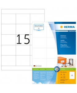 Label Herma Super Print A4 100Sh/Pack White
