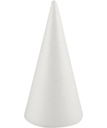 Styropor Cone 10X34Cm 13Bs180
